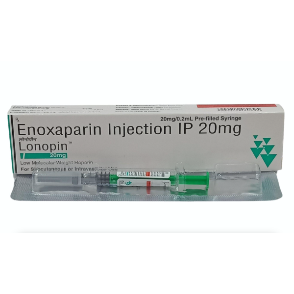 Lovenox 20 mg/0.2 ml Injection - 0.2 ml prefilled syringe (Generic Equivalent)